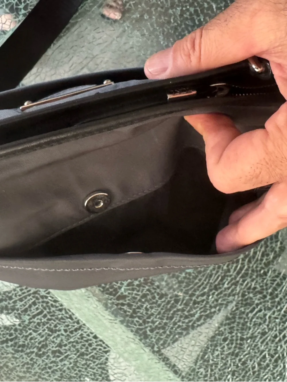 Tumi Crossbody Bag‎ - Minimal Nylon Shoulder Bag